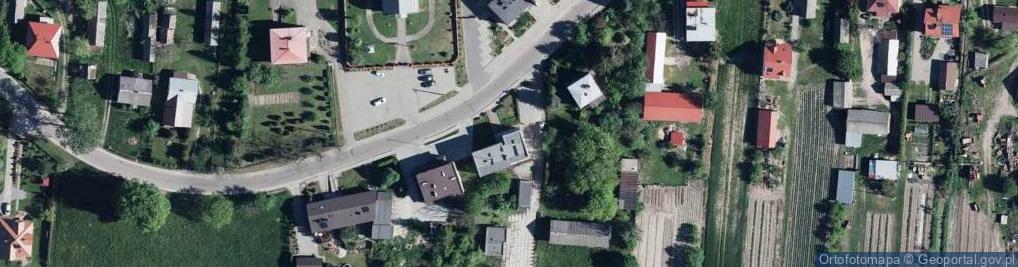 Zdjęcie satelitarne Bank Spółdzielczy Radzyń Podlaski, Oddział w Ostrówku