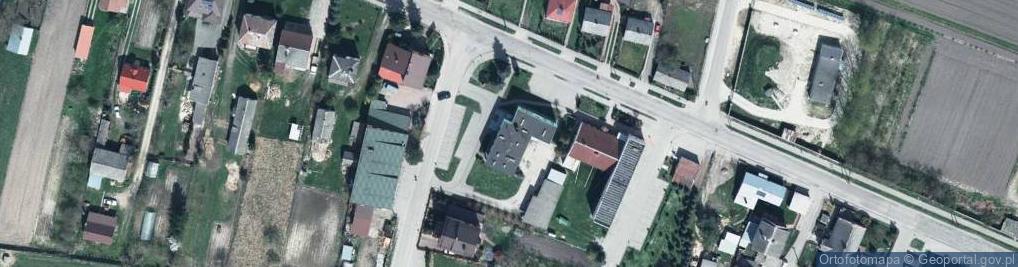 Zdjęcie satelitarne Bank Spółdzielczy w Parczewie - Oddział Jabłoń