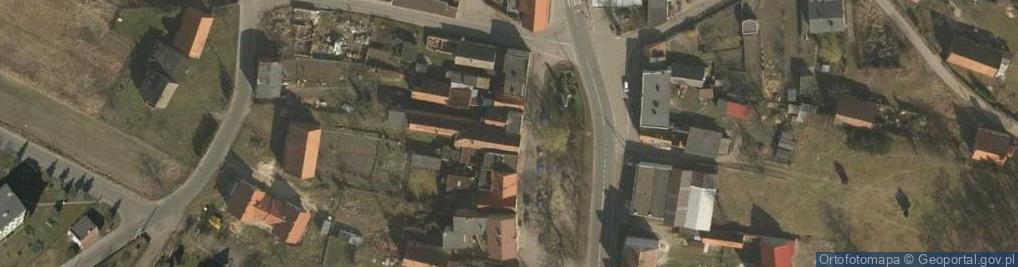 Zdjęcie satelitarne Bank Spółdzielczy w Żmigrodzie Oddział Wińsko