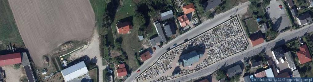 Zdjęcie satelitarne BS Brodnica - oddział Brzozie