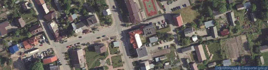 Zdjęcie satelitarne BS Izbica - filia w Gorzkowie
