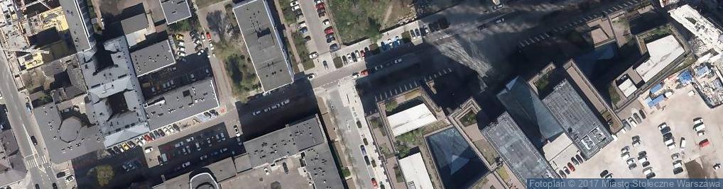 Zdjęcie satelitarne CENTRALA BGK Tymczasowa siedziba oraz adres do korespondencji: