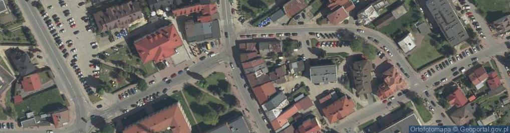 Zdjęcie satelitarne Bank Spółdzielczy w Lubaczowie / Filia Lubaczów