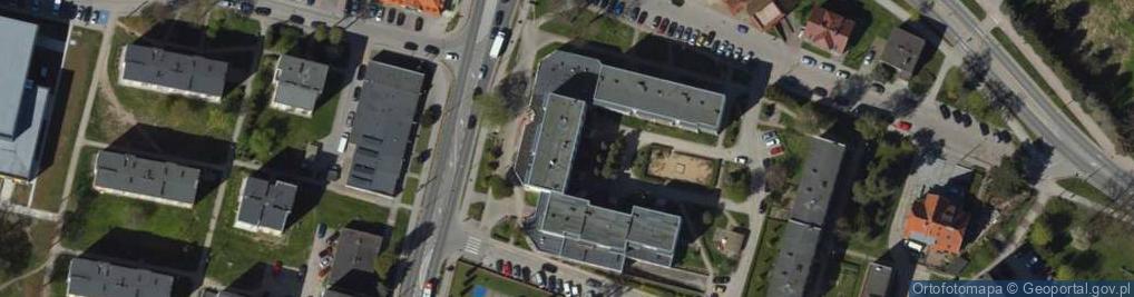 Zdjęcie satelitarne Bank Spółdzielczy w Bartoszycach