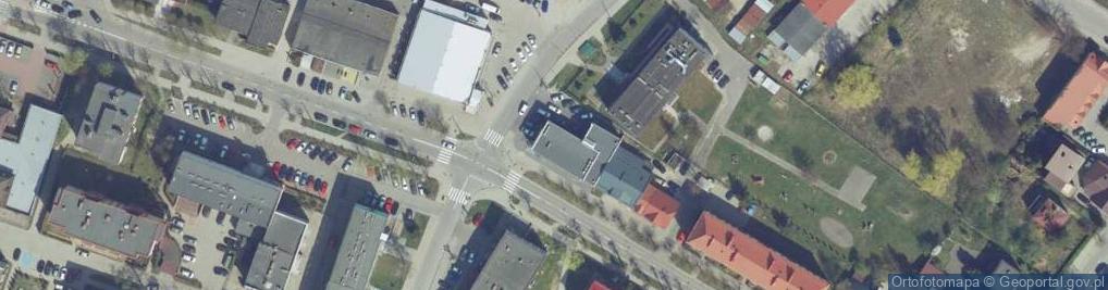 Zdjęcie satelitarne Bank Spółdzielczy w Bielsku Podlaskim kredyty, lokaty, rachunki
