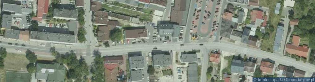 Zdjęcie satelitarne Bank Spółdzielczy w Busku Zdroju