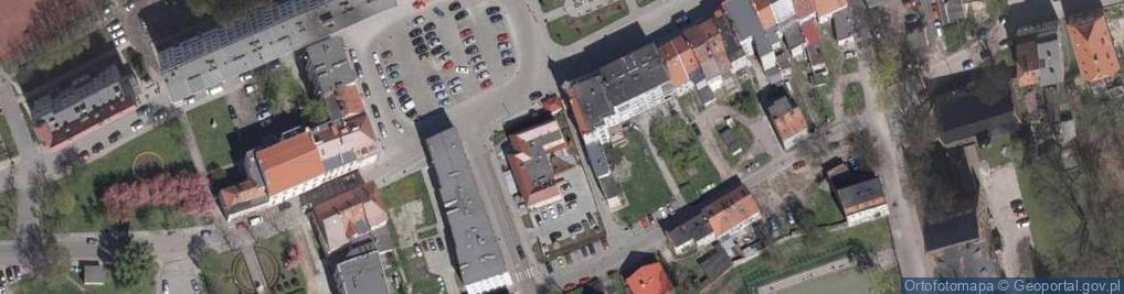 Zdjęcie satelitarne Bank Spółdzielczy w Chojnowie
