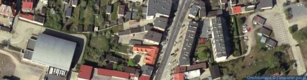 Zdjęcie satelitarne Bank Spółdzielczy w Działdowie z Siedzibą w Lidzbarku