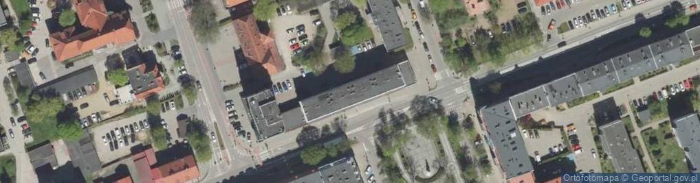 Zdjęcie satelitarne Bank Spółdzielczy w Ełku
