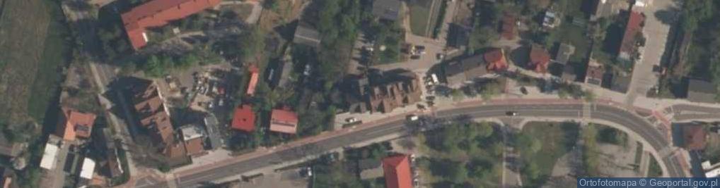 Zdjęcie satelitarne Bank Spółdzielczy w Kleszczowie