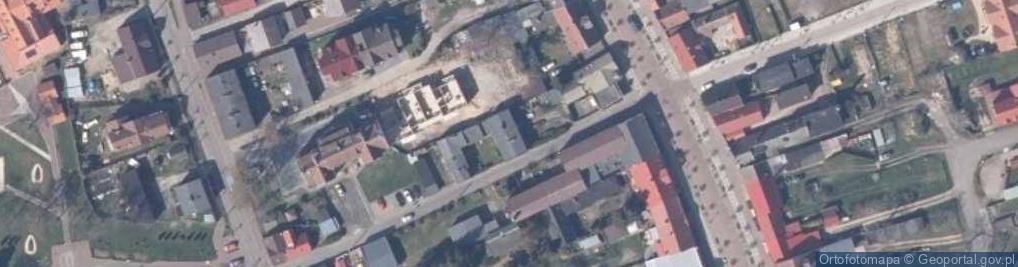 Zdjęcie satelitarne Bank Spółdzielczy w Łebie