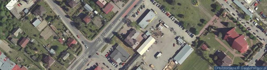 Zdjęcie satelitarne Bank Spółdzielczy w Niedrzwicy Dużej