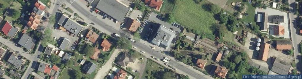 Zdjęcie satelitarne Bank Spółdzielczy w Oleśnicy