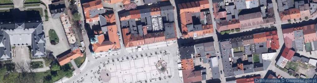 Zdjęcie satelitarne Bank Spółdzielczy w Pszczynie