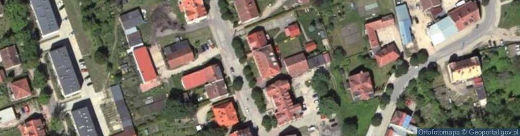 Zdjęcie satelitarne Bank Spółdzielczy w Reszlu