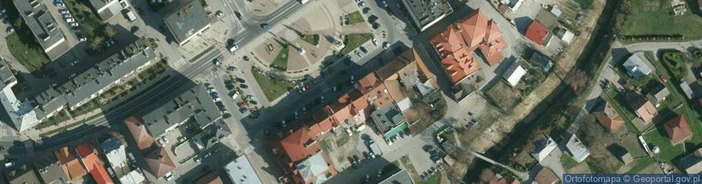 Zdjęcie satelitarne Bank Spółdzielczy w Ropczycach