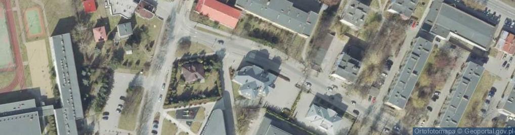Zdjęcie satelitarne Bank Spółdzielczy w Sandomierzu