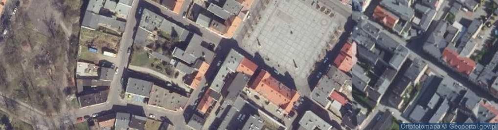 Zdjęcie satelitarne Bank Spółdzielczy w Środzie Wielkopolskiej