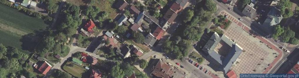Zdjęcie satelitarne Bank Spółdzielczy w Szczebrzeszynie