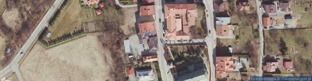 Zdjęcie satelitarne Bank Spółdzielczy w Tyczynie