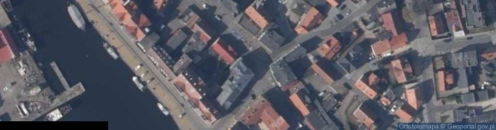 Zdjęcie satelitarne Bank Spółdzielczy w Ustce