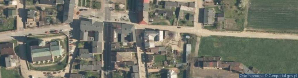 Zdjęcie satelitarne Bank Spółdzielczy w Warcie