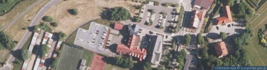 Zdjęcie satelitarne Bank Spółdzielczy w Węgierskiej Górce