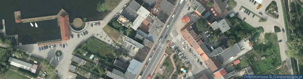 Zdjęcie satelitarne Bank Spółdzielczy w Więcborku