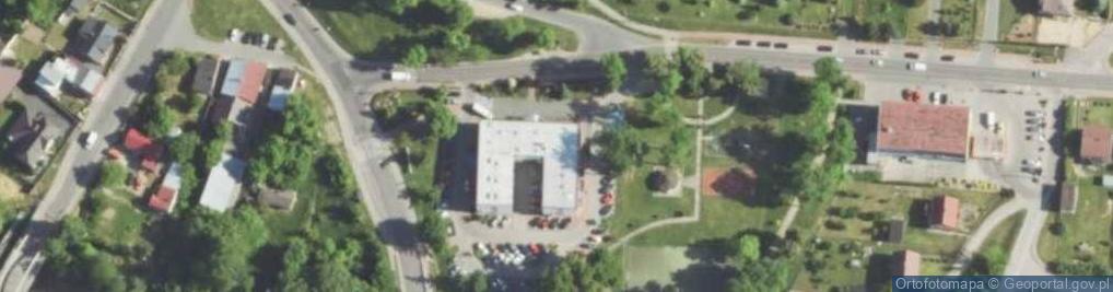 Zdjęcie satelitarne Bank Spółdzielczy we Mstowie
