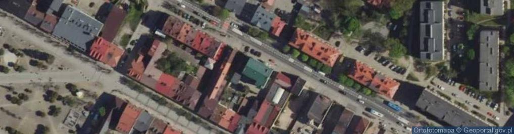 Zdjęcie satelitarne Bank Spółdzielczy Wspólna Praca w Kutnie