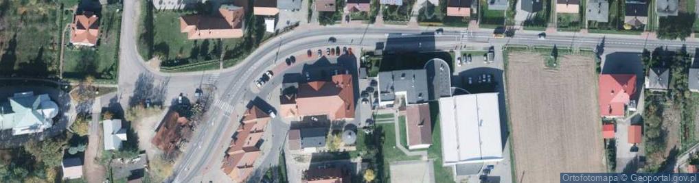 Zdjęcie satelitarne Filia Bank Spółdzielczy w Porąbce