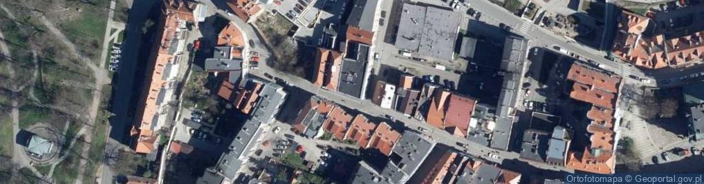 Zdjęcie satelitarne Nest Bank - Placówka Partnerska w Kłodzku