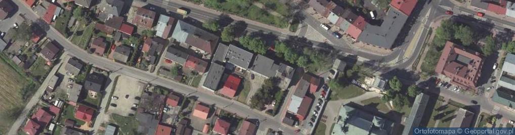 Zdjęcie satelitarne Powiatowy Bank Spółdzielczy w Opolu Lubelskim