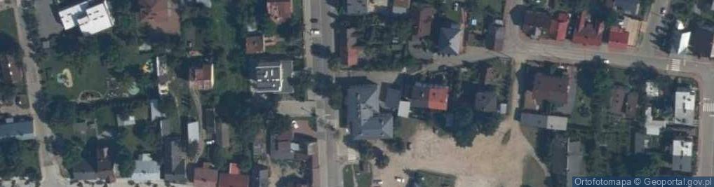 Zdjęcie satelitarne Powiatowy Bank Spółdzielczy w Węgrowie