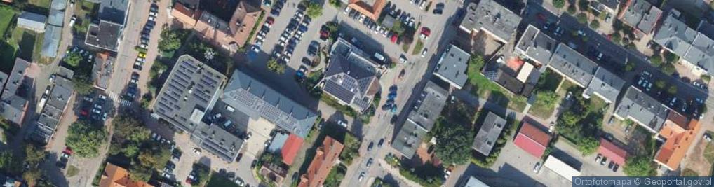 Zdjęcie satelitarne Powiślański Bank Spółdzielczy w Kwidzynie