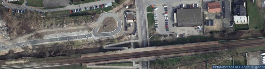 Zdjęcie satelitarne Bar u sąsiada