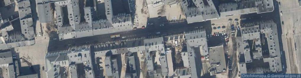 Zdjęcie satelitarne METRO Bar Łódź