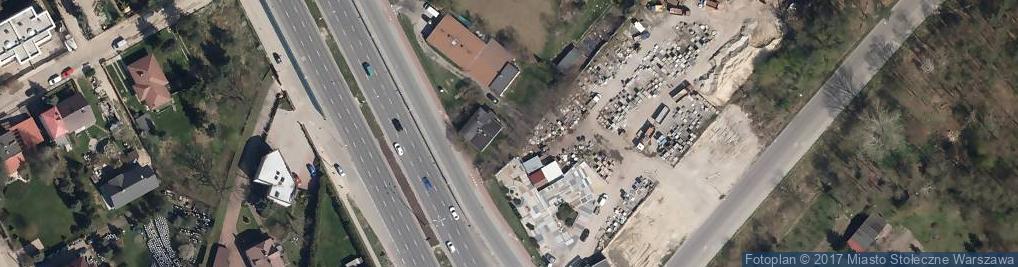 Zdjęcie satelitarne Bar 'Nad Stawem'