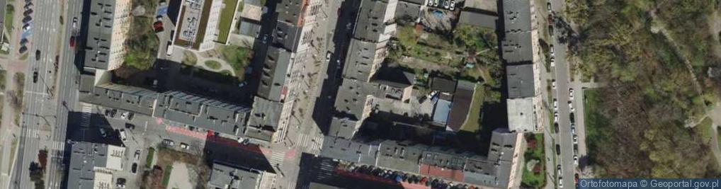 Zdjęcie satelitarne Bar Gdynianka