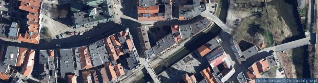 Zdjęcie satelitarne Bar "Kryształowa" Krzak Grażyna