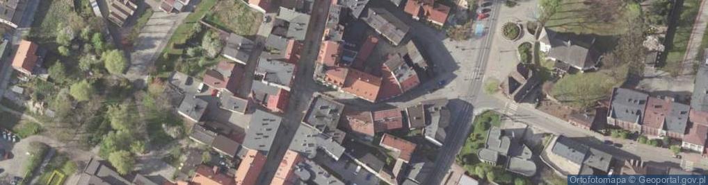 Zdjęcie satelitarne Bar Łania