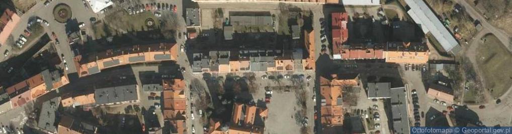 Zdjęcie satelitarne Bar Mleczny