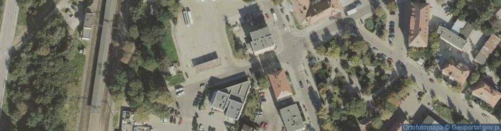 Zdjęcie satelitarne Bar Orzech Zbigniew Orzechowski