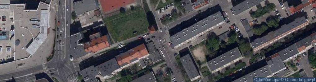 Zdjęcie satelitarne Bar pod Basztą