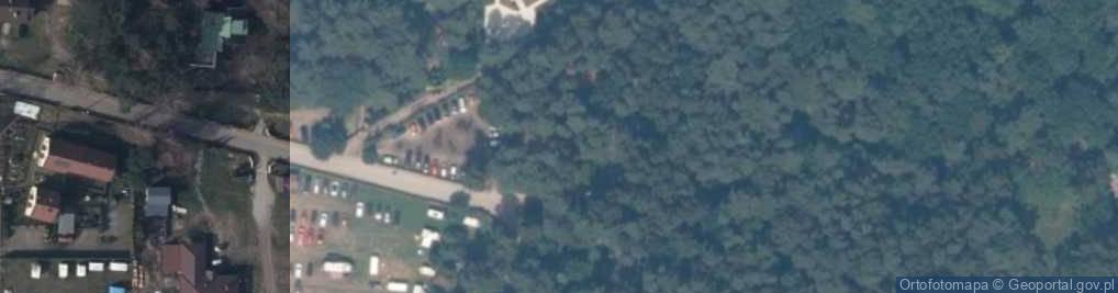 Zdjęcie satelitarne Bar pod Dębem