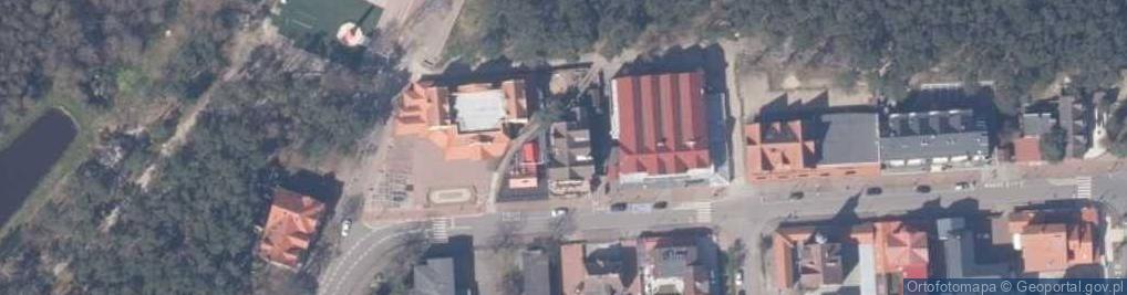 Zdjęcie satelitarne Bar Pod Strzechą