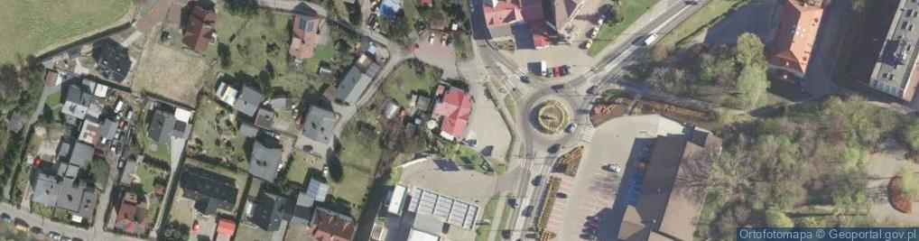 Zdjęcie satelitarne Bar Przysmak