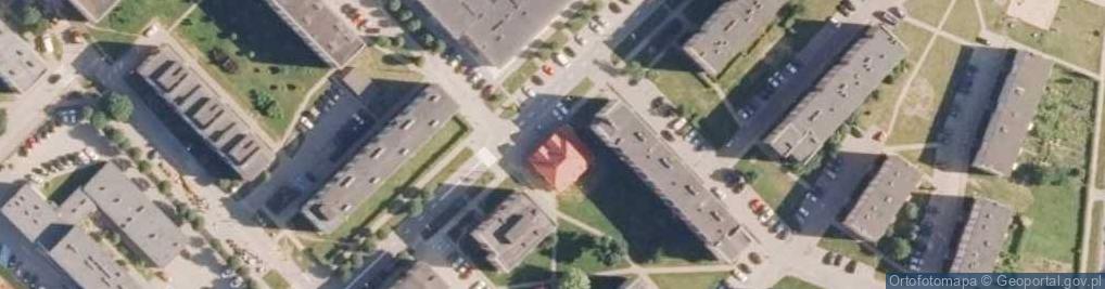 Zdjęcie satelitarne Bar u Szymana