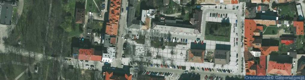 Zdjęcie satelitarne Bar Warszawianka