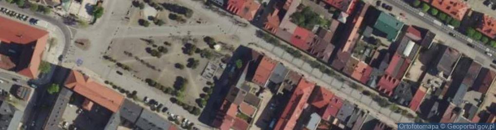 Zdjęcie satelitarne Bramka